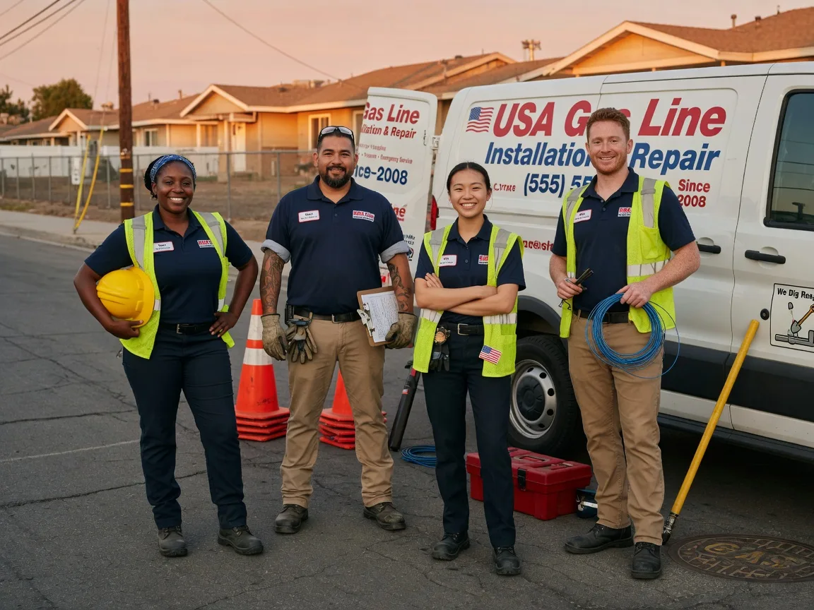 Gas Line Installation company in Cross Plains, IN